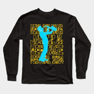 New Orleans Jazz Festival 2024 Long Sleeve T-Shirt